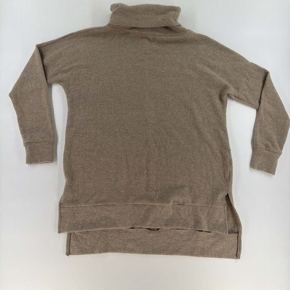 0671 Zenana Hacci Knit Cowl Neck Tunic Sweater with Side Slits

Size:XS
